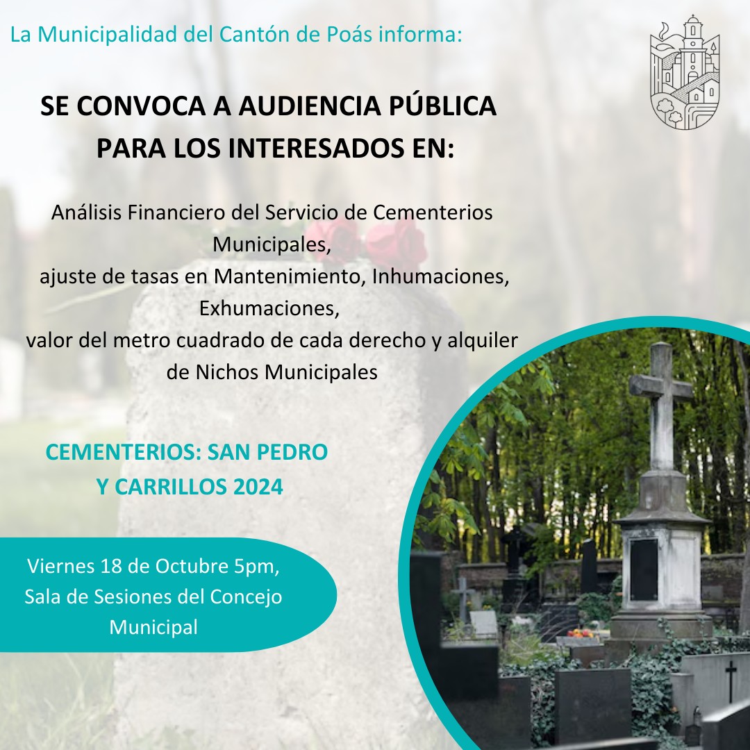 Audiencia Publica del Cementerio