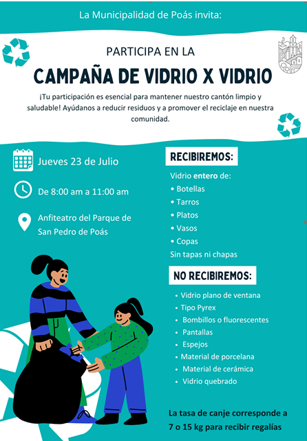 Campaña de vidrio x vidrio