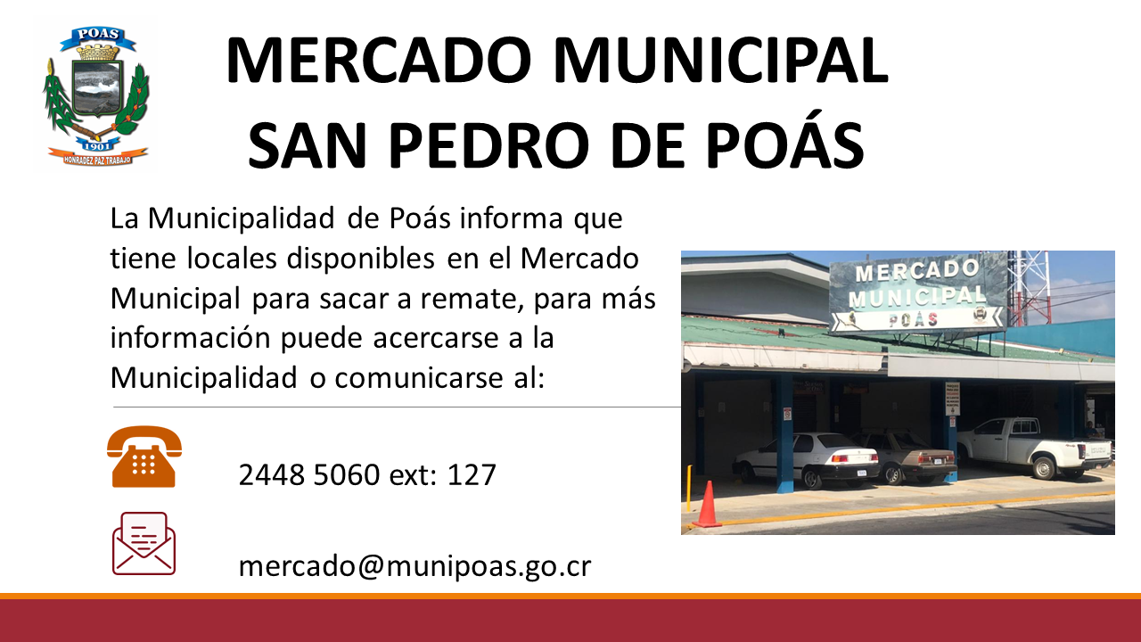 Remate Locales Mercado Municipal