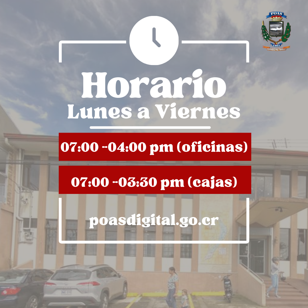 Horario de la Municipalidad